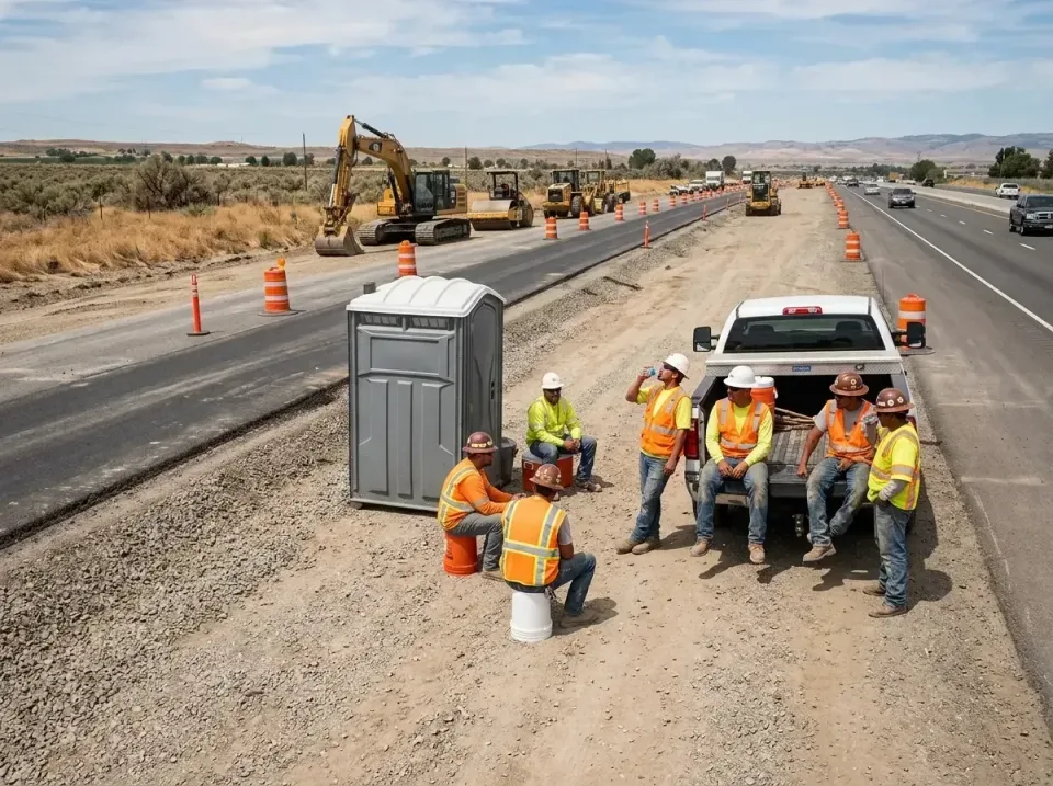 highway-road-construction-crew-007 — frequently asked questions, Porta Potty and Restroom Rentals in Watsonville, CA